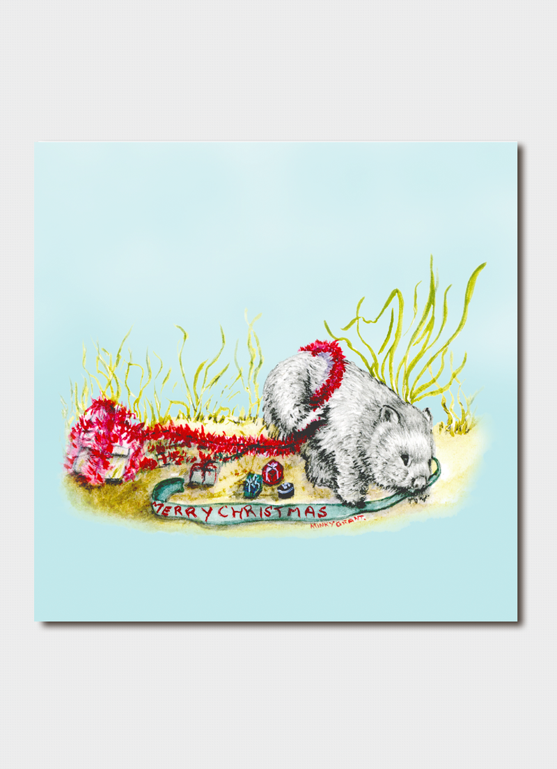 Minky Grant Christmas Card