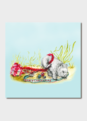 Minky Grant Christmas Card