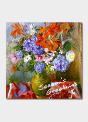 Summer Flowers And Cherries By Margaret Olley