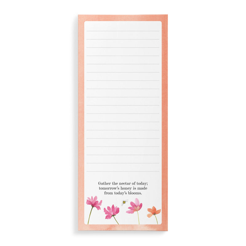 Magnetic List Notepad - Poppy