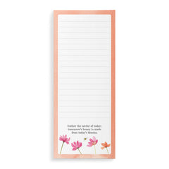 Magnetic List Notepad - Poppy