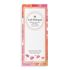 Magnetic List Notepad - Poppy