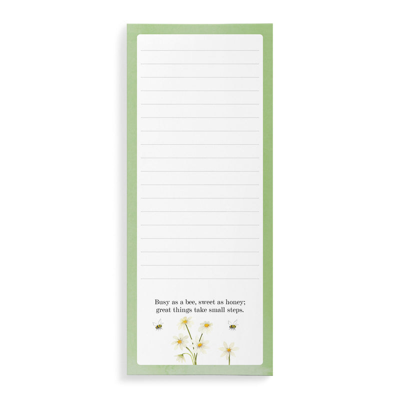 Magnetic List Notepad - Daisy