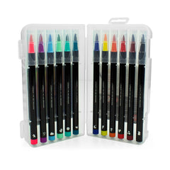 Bright Brush Markers - Set of 12