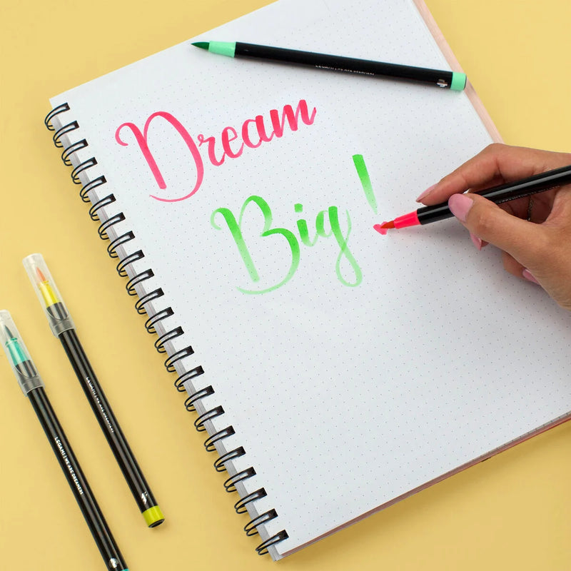 Bright Brush Markers - Set of 12