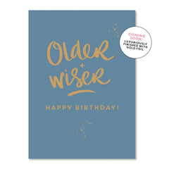Older + Wiser