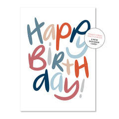 HB Blue Letters