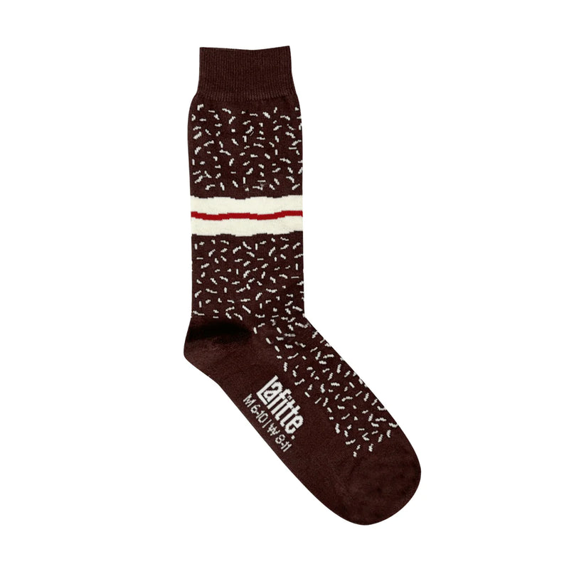 Chocolate Lamington Socks