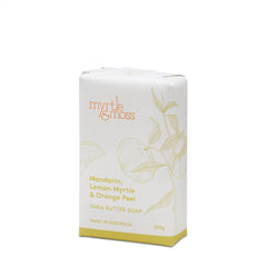 Shea Butter Soap Mandarin Lemon Myrtle & Orange Peel