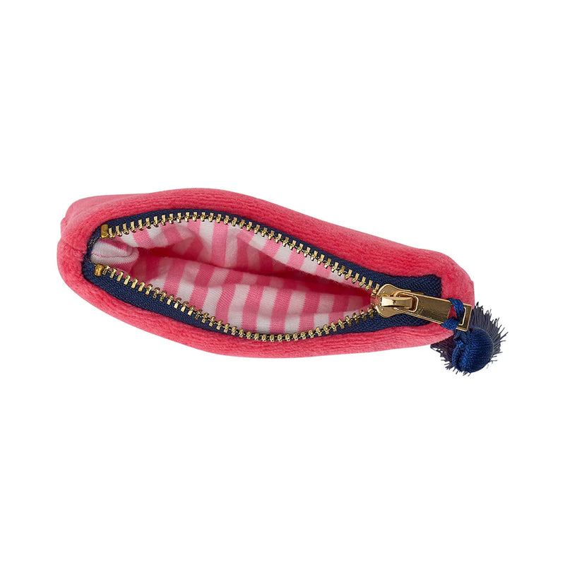 Velvet Coin Purse - Pink Crush