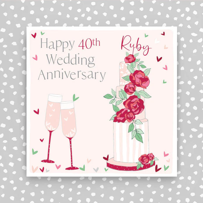 Happy 40th Wedding Anniversary (Ruby)