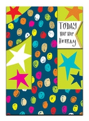 1st Birthday - Hip Hip Hooray Stars