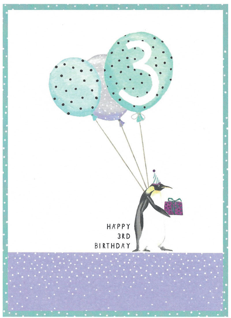3rd Birthday Penguin