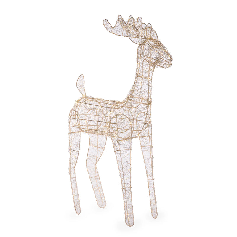 80cm Illuminated Reindeer