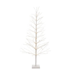 150cm Led White Sparkle Tree