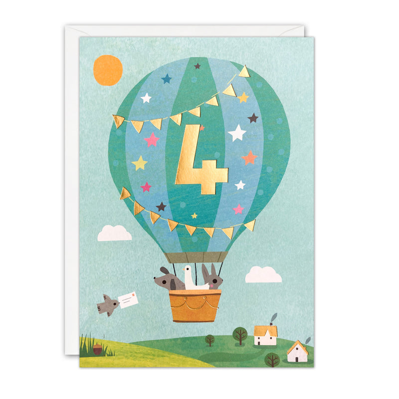 4th Birthday Balloon