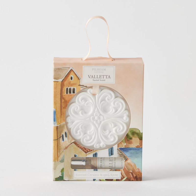Valletta Scented Ceramic Disc - Santal