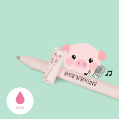 Set of 4 Erasable Gel Pens - Farm Sweet Farm