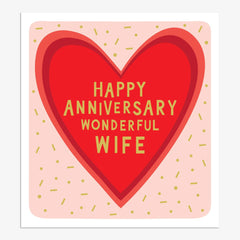Happy Anniversary Wonderful Wife