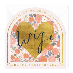 Arched Anniversary - Wonderful Wife