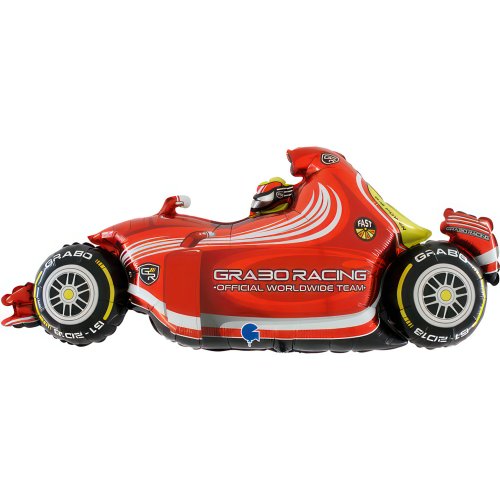 INFLATED 42" Speedy Car Red Shape