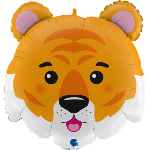 22" Tiger Head Shape