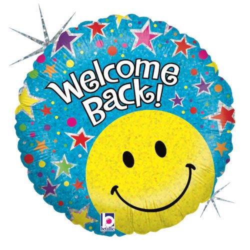 INFLATED 18" Welcome Back Holographic