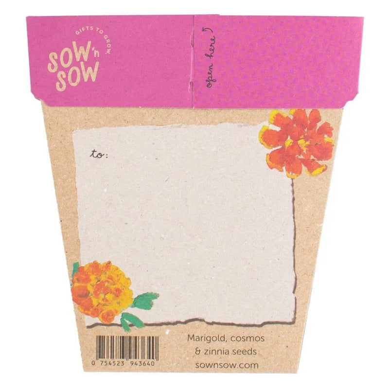 Thanks a Bunch Gift of Seeds