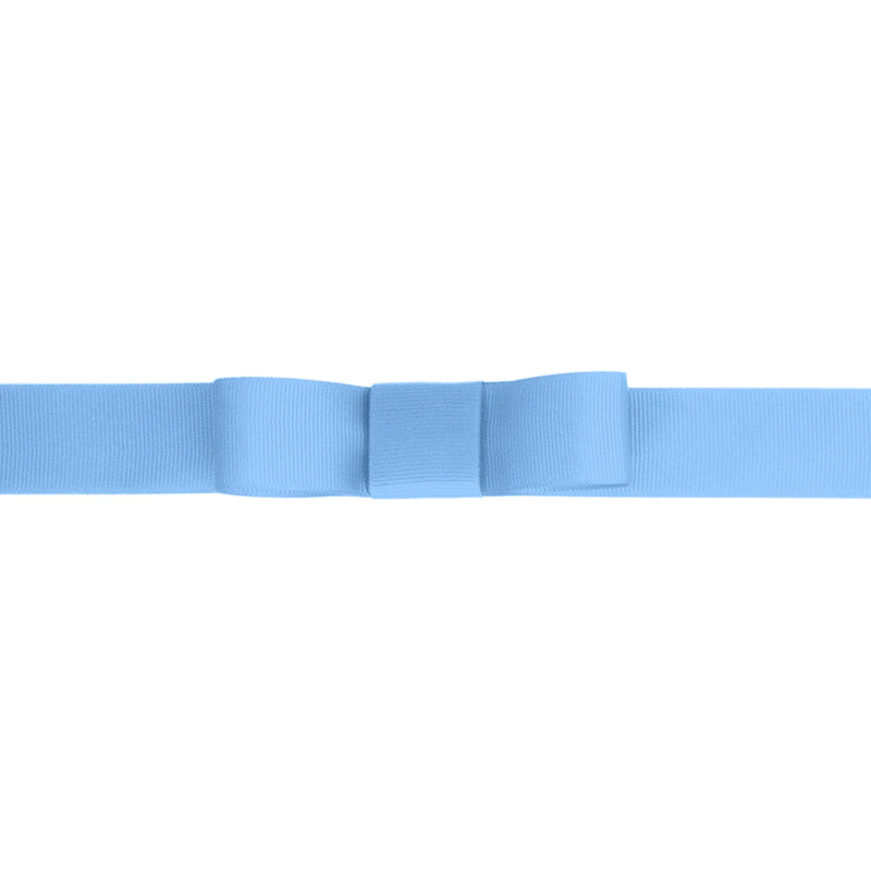 Recycled PET Grosgrain - Baby Blue Ribbon 10M Roll
