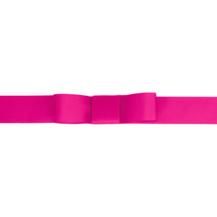 Recycled PET Grosgrain - Fuchsia Ribbon 10M Roll