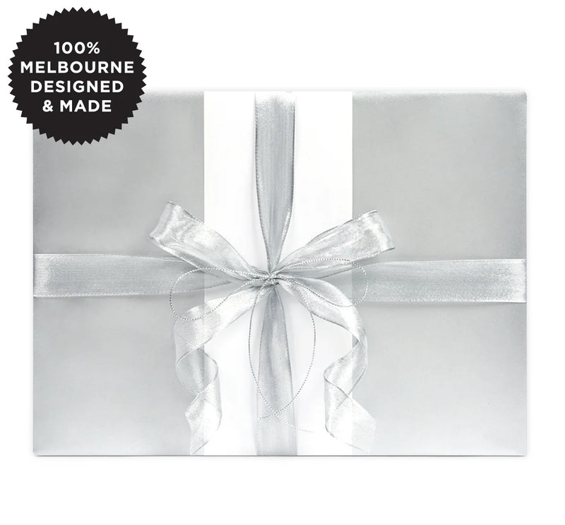 Roll Wrap - Silver Pearl (5m)