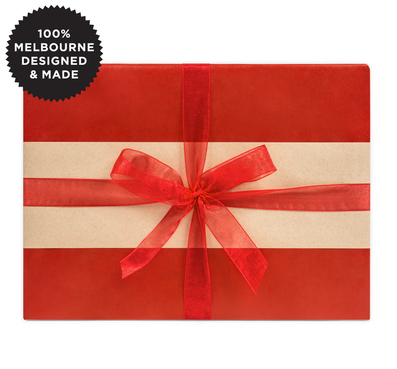 Roll Wrap - Red Kraft (5m)