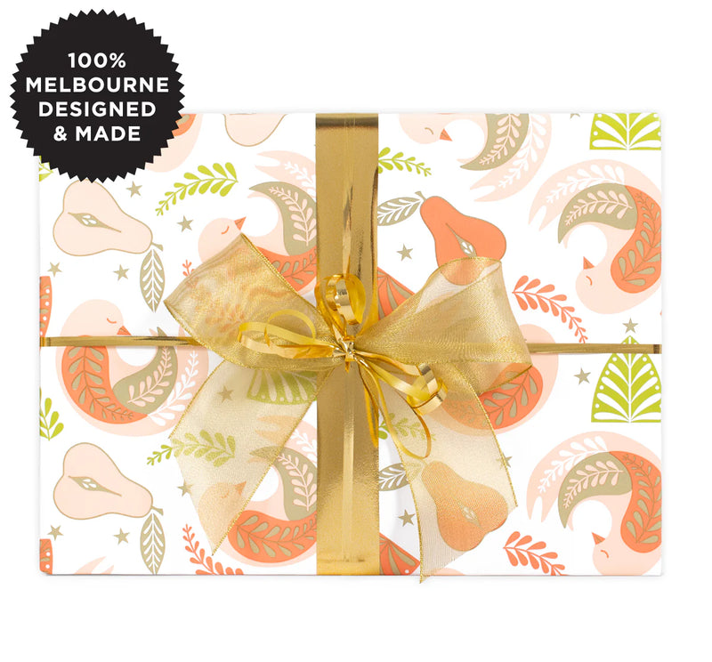 Roll Wrap - In A Pear Tree (5m)