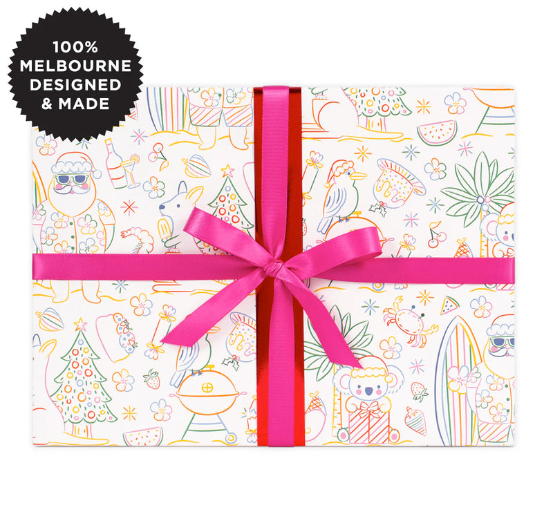 Roll Wrap - Coogee Christmas (5m)