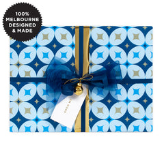 Roll Wrap - Crystal Blue (5m)