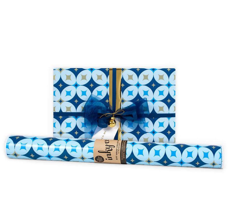 Roll Wrap - Crystal Blue (5m)