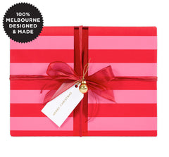 Roll Wrap - Stripe Pink (5m)