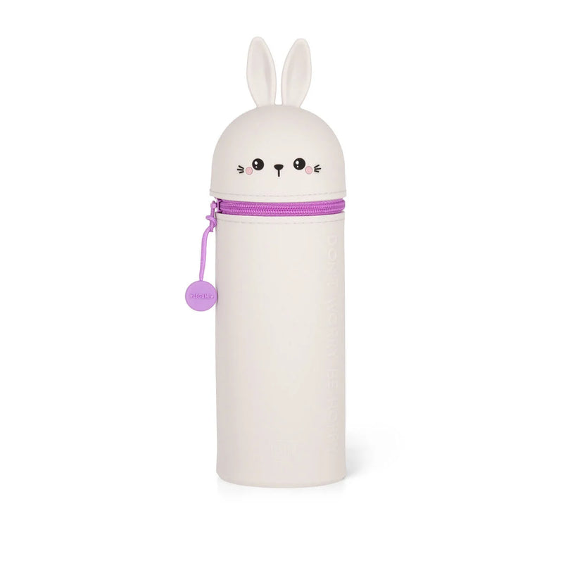 2-in-1 Silicone Pencil Case - Bunny