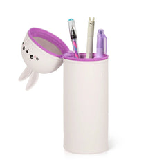 2-in-1 Silicone Pencil Case - Bunny
