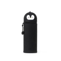 Silicone Pencil Case - Penguin