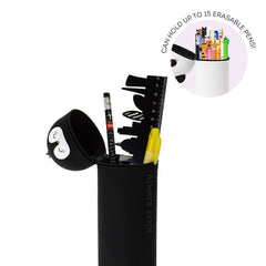 Silicone Pencil Case - Penguin