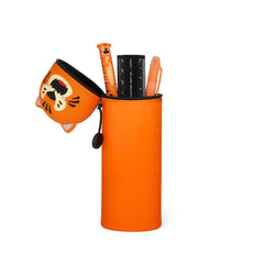 Silicone Pencil Case - Tiger