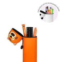 Silicone Pencil Case - Tiger