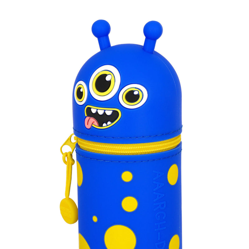 2-in-1 Silicone Pencil Case - Monster