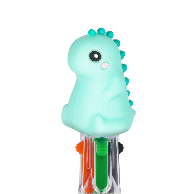 Mini 4-Colour Ballpoint Pen - Dino
