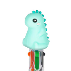 Mini 4-Colour Ballpoint Pen - Dino