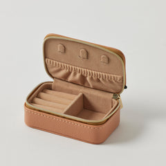 Mila Mini Jewellery Case – Dusty Rose