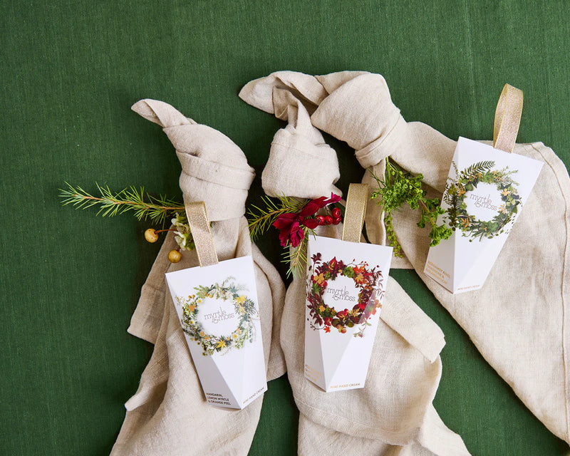 Christmas Ornament - Rose Geranium, Grapefruit & Clary Sage