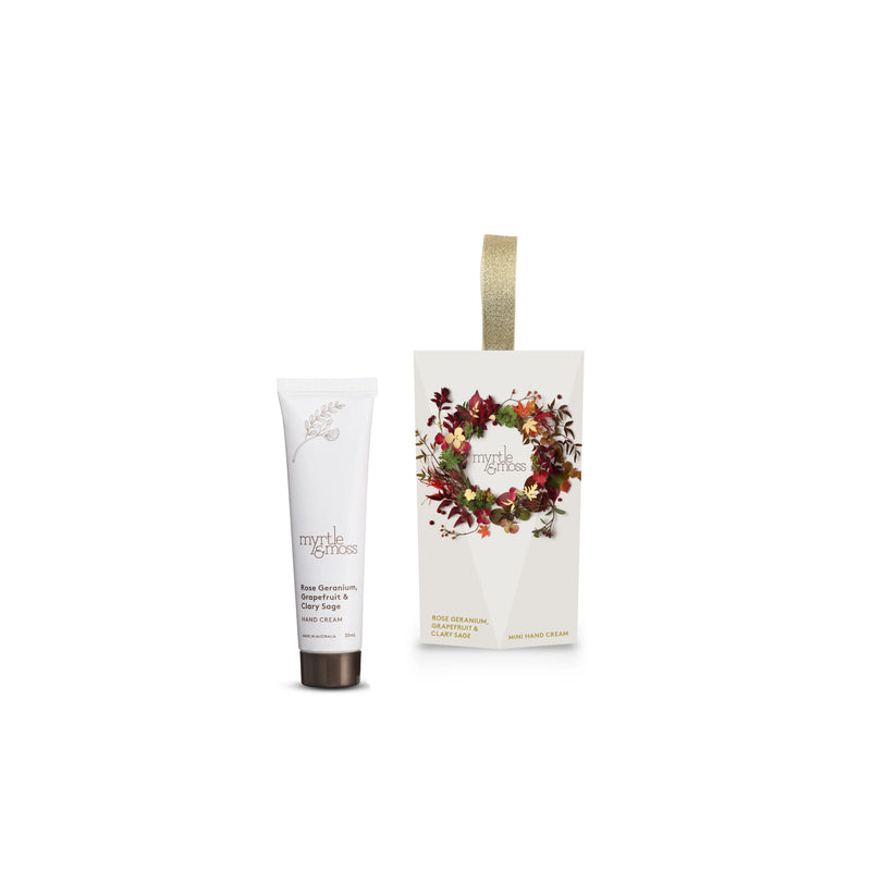 Christmas Ornament - Rose Geranium, Grapefruit & Clary Sage