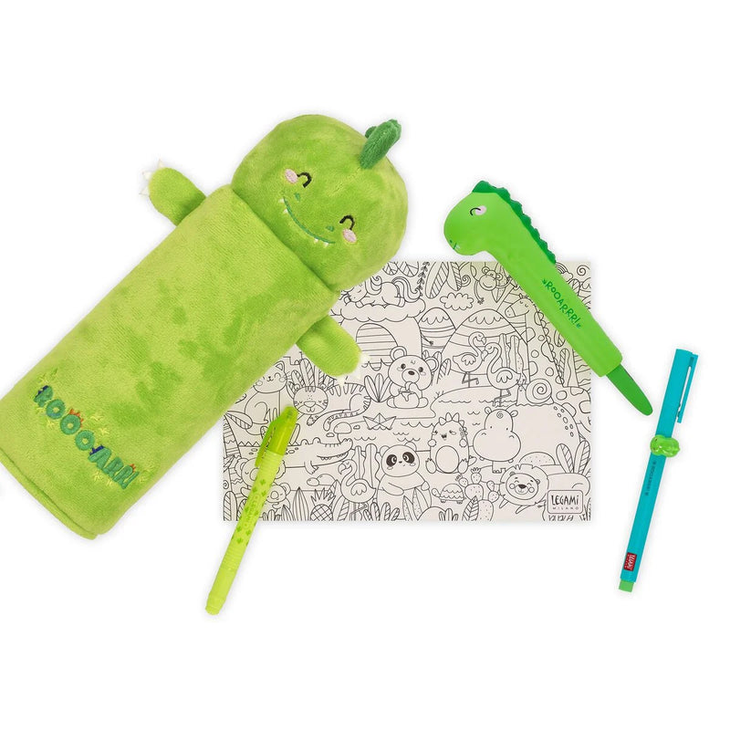 Plush Pencil Case - Dino